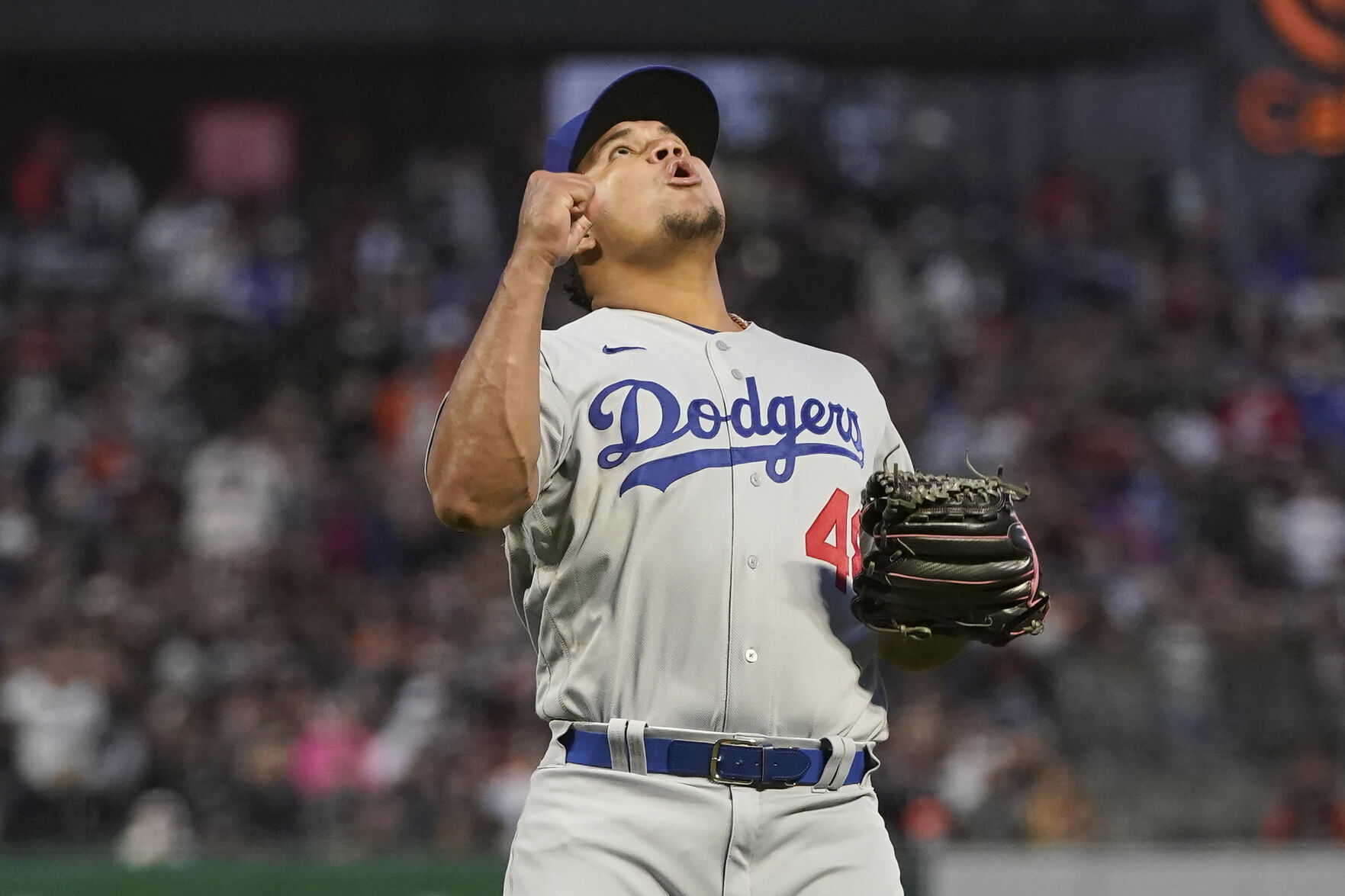 APTOPIX Dodgers Giants Baseball